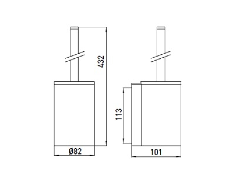 Купить Ершик туалетный Emco System 2 3515 001 00