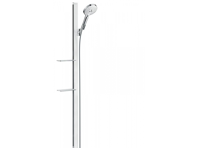 Купить Душевой гарнитур Hansgrohe Raindance Select S 27646400, белый/хром