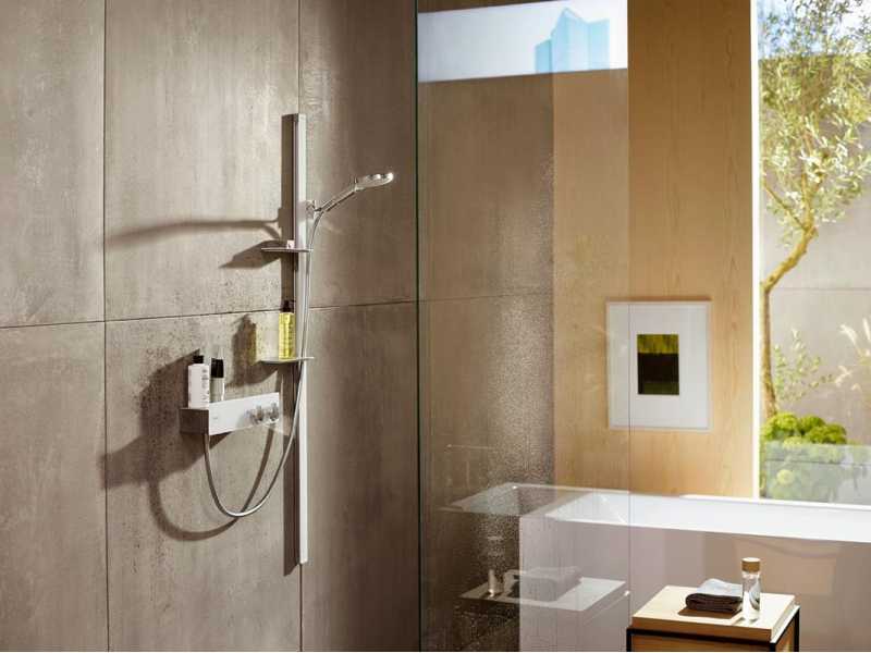 Купить Душевой гарнитур Hansgrohe Raindance Select S 27646400, белый/хром