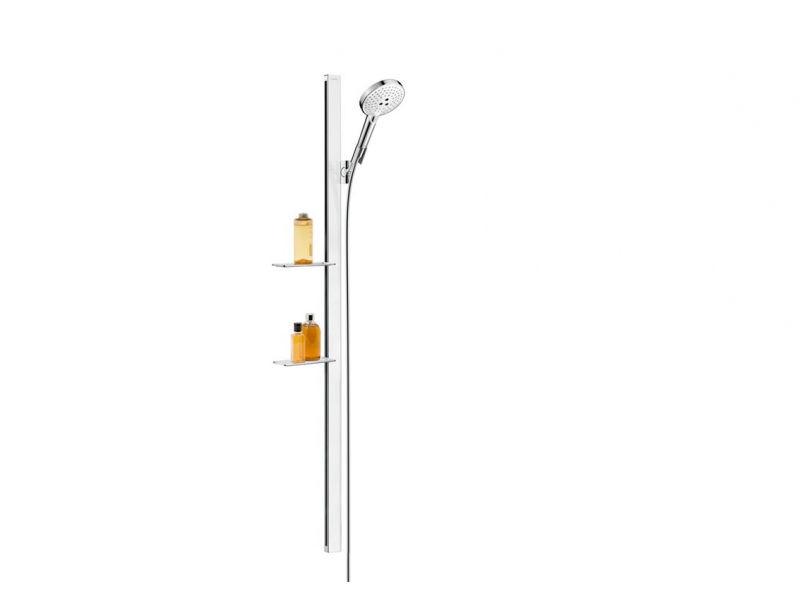 Купить Душевой гарнитур Hansgrohe Raindance Select S 27646400, белый/хром