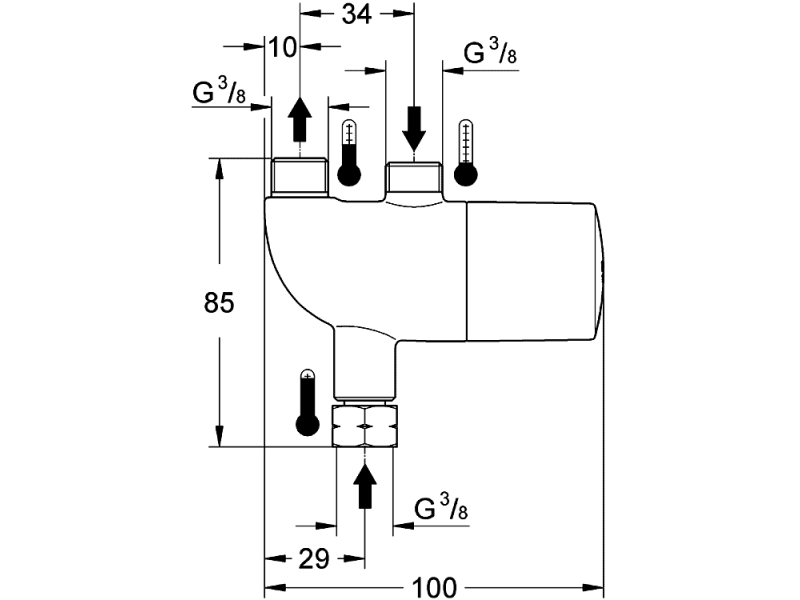 Купить Термостат Grohe Grohtherm Micro 34487000