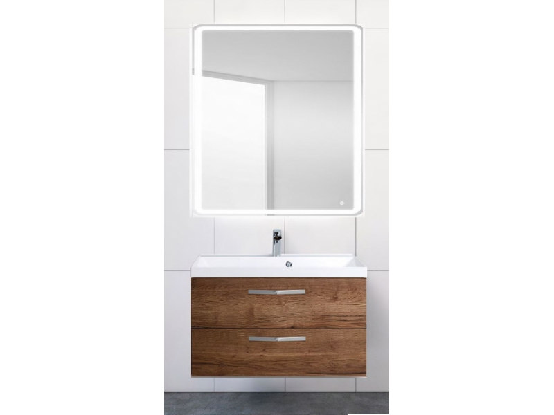 Купить Тумба под раковину BelBagno Aurora AURORA-800-2C-SO-RT подвесная (2 ящ.)