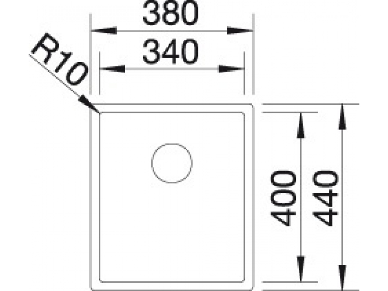 Купить Мойка Blanco Claron 340-U 517211