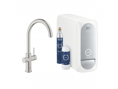 Смеситель Grohe Blue Home 31455DC0 с функцией фильтрации и газирования воды