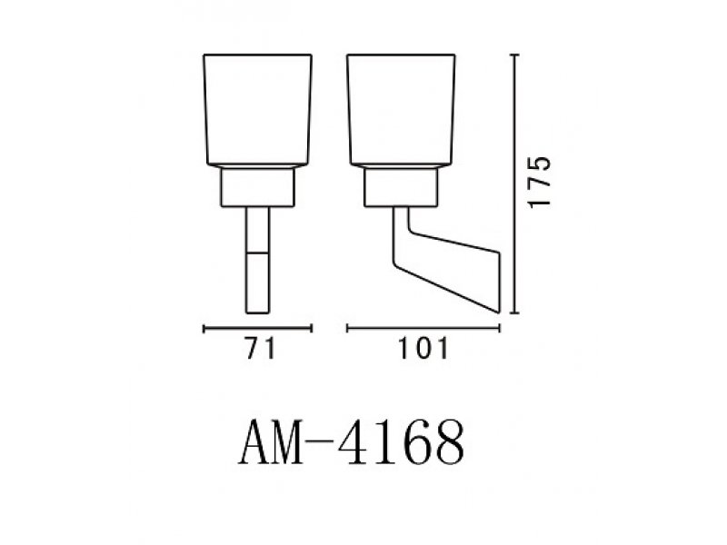 Купить Стакан Art&Max Techno AM-E-4168