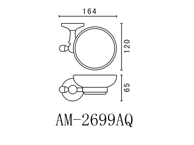 Купить Мыльница Art&Max Antic AM-E-2699AQ