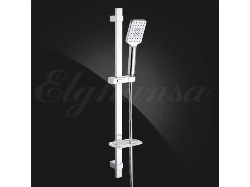 Купить Душевой гарнитур Elghansa SHOWER RAIL SB-57S 800 мм c мыльницей, хром