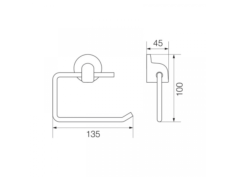 Купить Бумагодержатель Veragio Oscar OSC-5280.BR, бронза