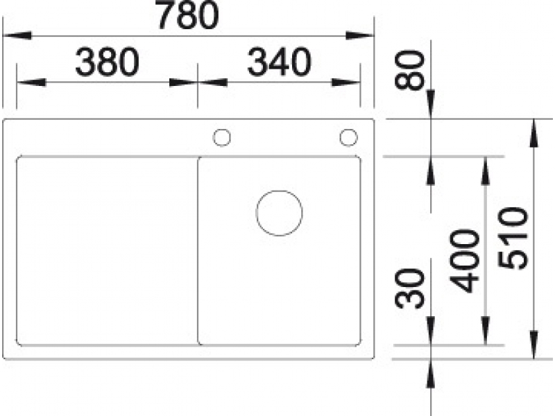 Купить Мойка Blanco Claron 4 S-IF/A 513997 (513998), правая/левая