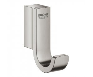 Крючок одинарный Grohe Selection 41039DC0, суперсталь