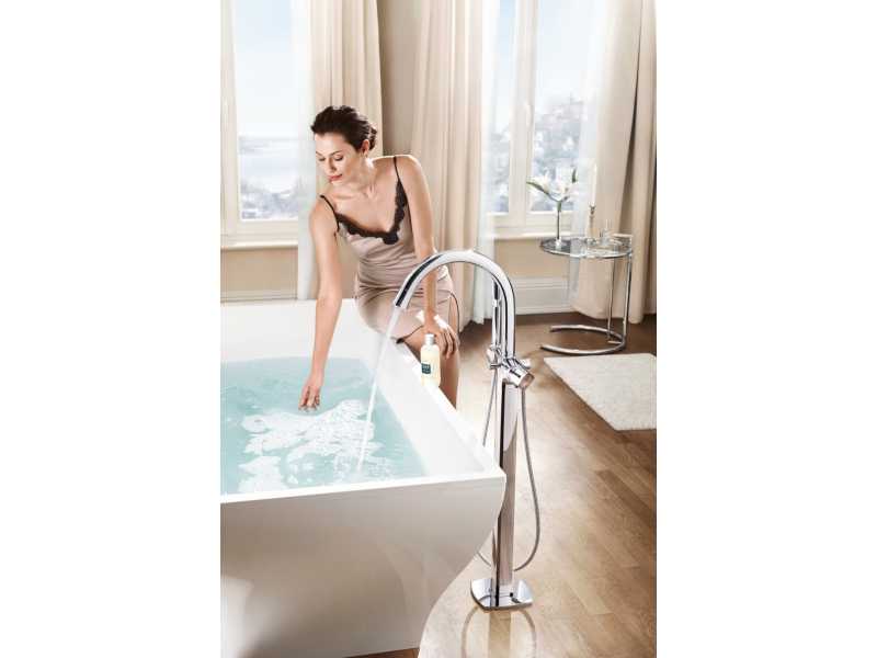 Купить Смеситель Grohe Grandera 23318000 для ванны, напольный, хром