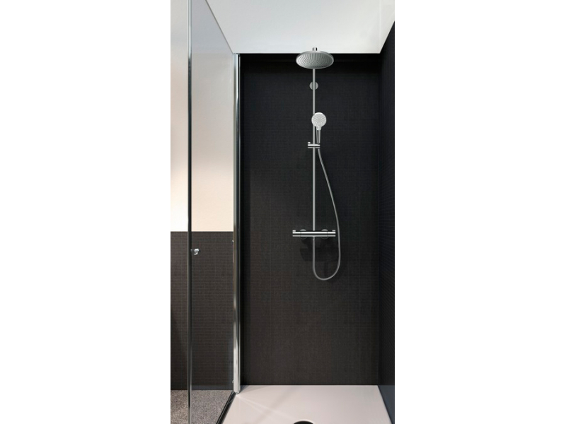 Купить Душевая система Hansgrohe Crometta S 240 1jet Showerpipe 27267000 с термостатом, хром