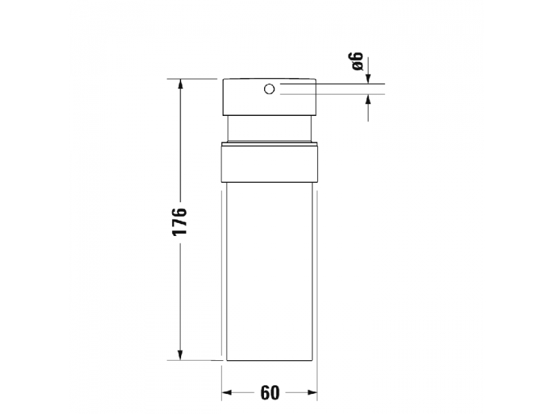 Купить Дозатор для мыла Duravit Starck T 0099351000, хром