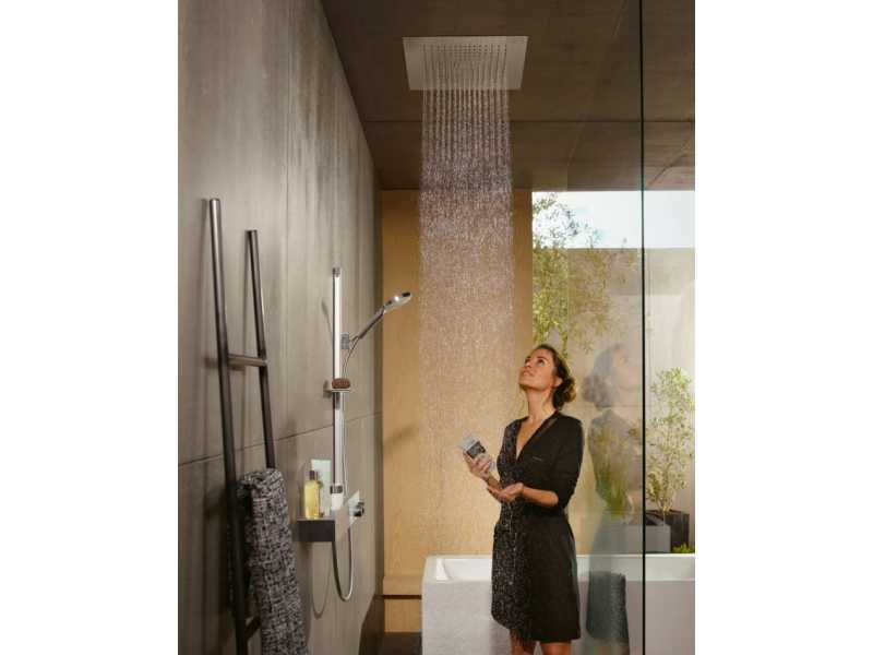 Купить Верхний душ Hansgrohe Raindance Air EcoSmart 26253000, 40х40 см, 1 режим струи, хром