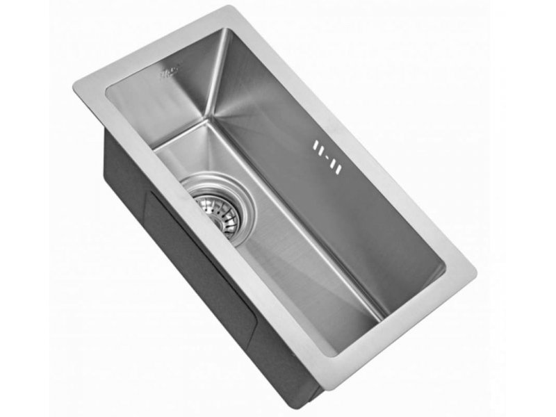 Купить Мойка Zorg Inox R 2344, 23 х 44 см, брашированная матовая нержавеющая сталь