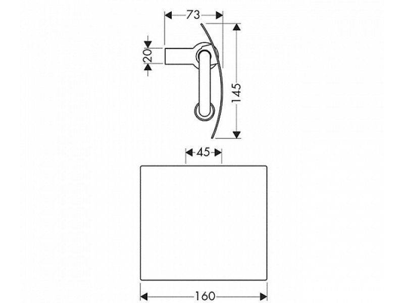 Купить Держатель туалетной бумаги Axor SteeL 41228800 sntx