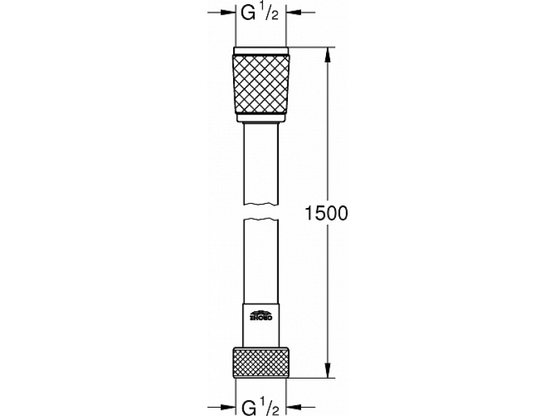 Купить Душевой шланг Grohe Relexa Flex 28151001, 150 см