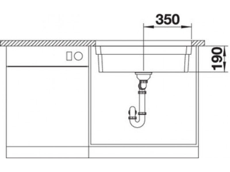 Купить Мойка кухонная Blanco Etagon 700-U, подстольный монтаж (524270)