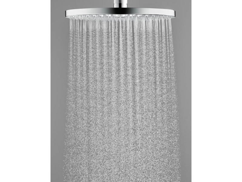 Купить Душевая система Hansgrohe Raindance Select S Showerpipe 240 1jet PowderRain 27633700, белый матовый