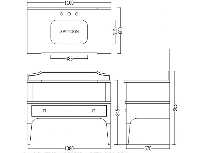 Купить Тумба под раковину Devon&Devon Suite SUITBS