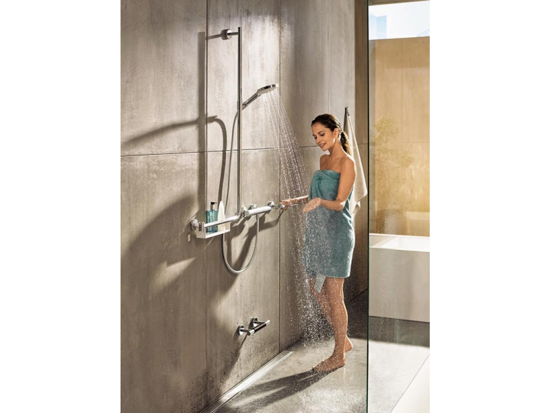 Купить Душевой гарнитур Hansgrohe Raindance Select S 120 3jet 26326400, цвет белый/хром