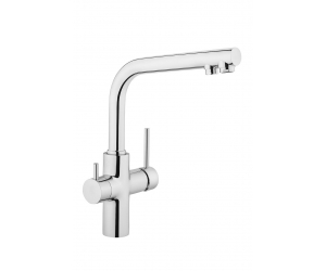 Смеситель для кухни Vitra Kitchen Sink Mixers A42144EXP, биканальный, хром