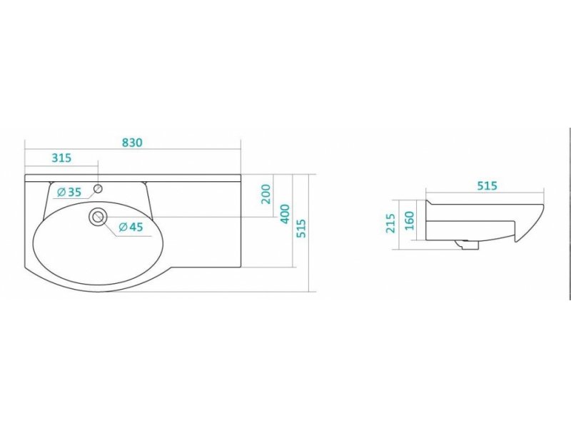 Купить Тумба под раковину Акватон Инди 80 1A188401ND010, белый