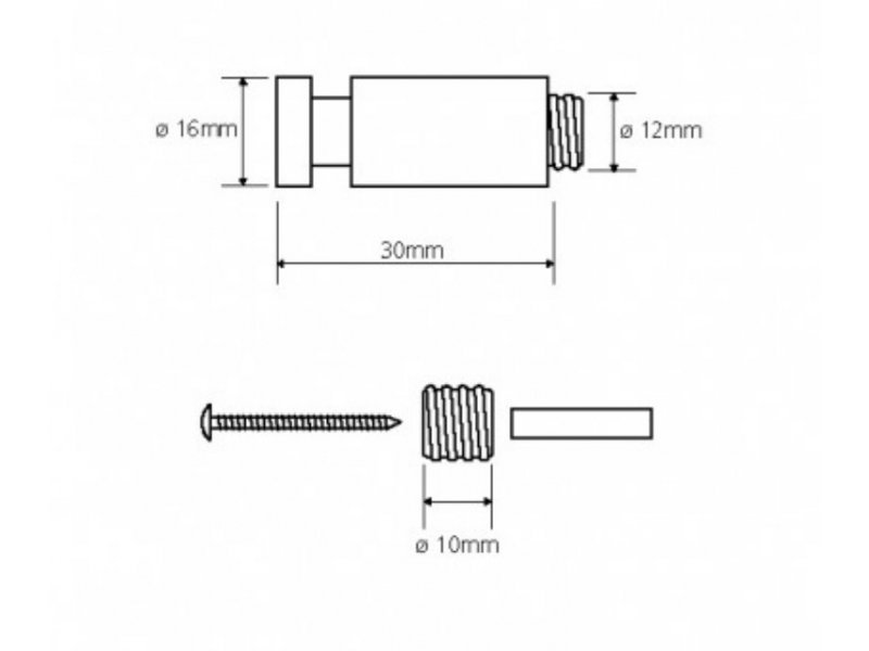 Купить Крючок Bemeta Neo 104506095 1.6 x 3 x 1.6 см, хром матовый