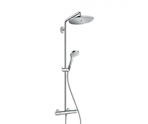 Душевая стойка Hansgrohe Croma Select 280 Air 1jet Showerpipe с термостатом EcoSmart 26794000