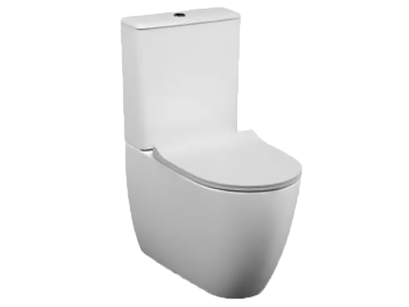 Купить Напольный унитаз Vitra Sento 9830B003-7203 крышка микролифт, безободковый (выставочный образец)