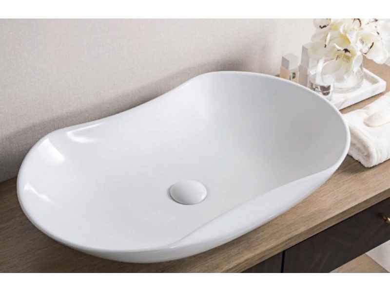 Купить Раковина BelBagno BB1334 накладная 66 х 41 х 12 см