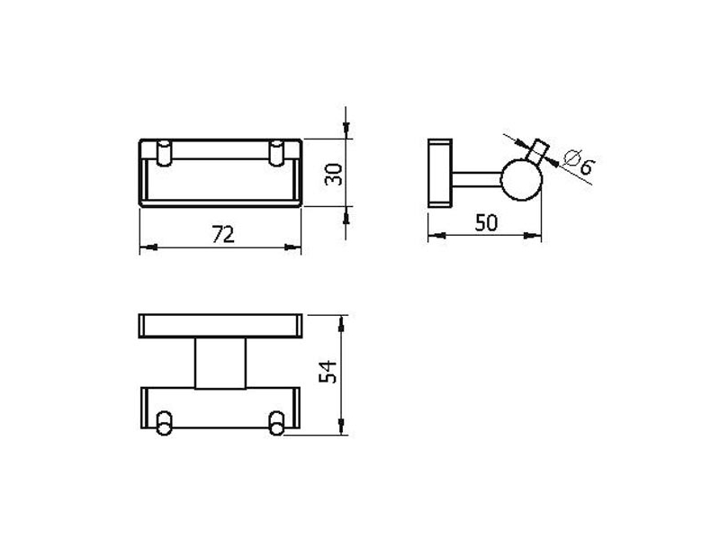 Купить Крючок двойной Langberger Alster 10932B