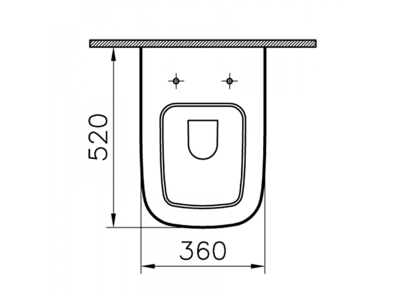 Купить Подвесной унитаз Vitra S20 5507B003-0101 36x52 см