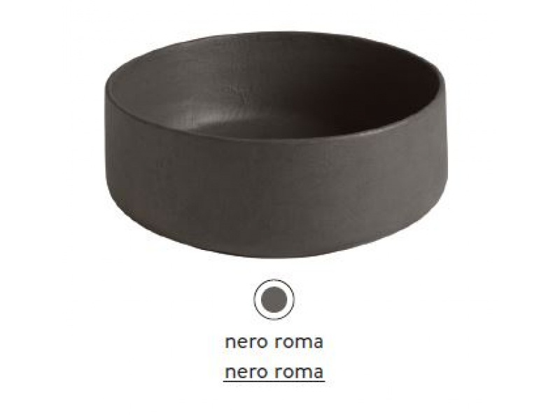 Купить Раковина ArtCeram Cognac COL005 20; 00, накладная, цвет - nero roma, 68 х 35 х 15 см