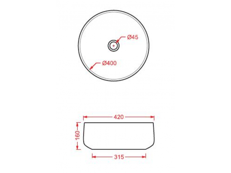 Купить Раковина ArtCeram Cognac Countertop COL001 12; 00, накладная, цвет - giallo zinco (желтый цинк), 42 х 42 х 16 см