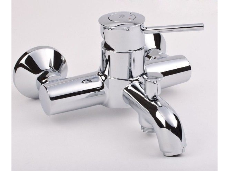 Купить Душевой комплект Grohe BauClassic 124404 (гарнитур для ванны хром 3в1)