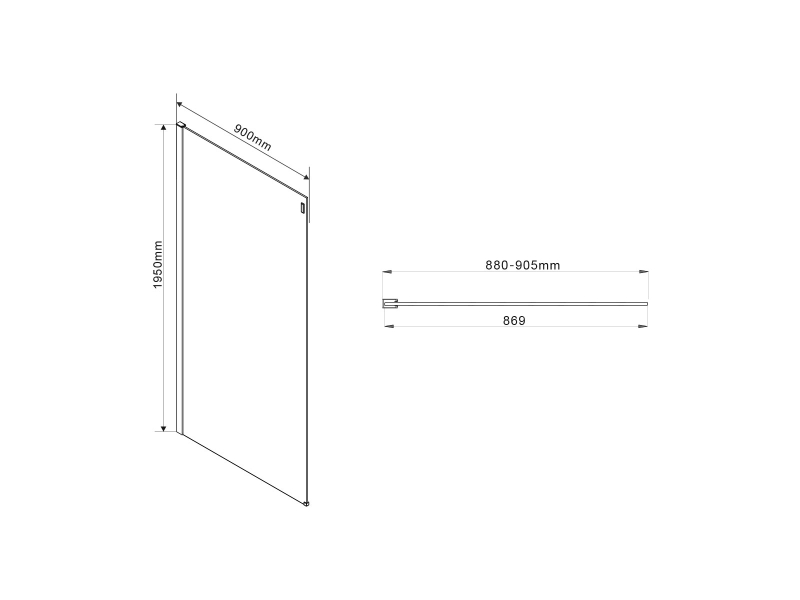 Купить Душевой уголок Vincea Como VSR-1C9012CL, 120 x 90 см, прямоугольный, дверь раздвижная, стекло прозрачное, хром