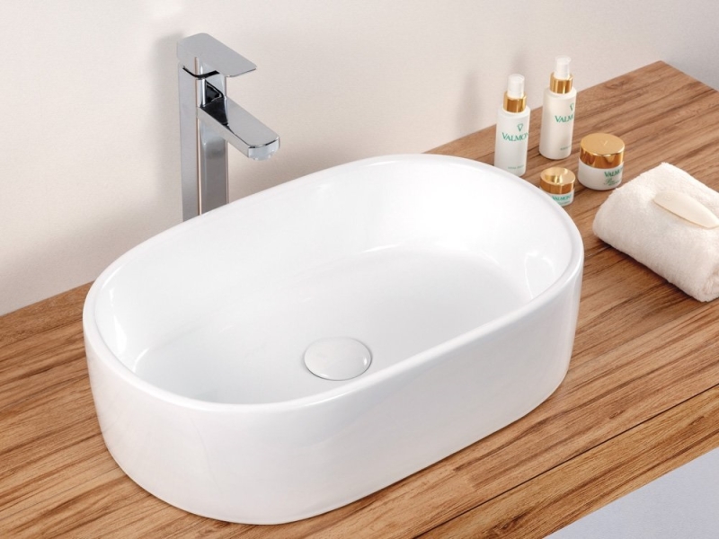 Купить Раковина BelBagno 55 х 35 см, белый, BB1048