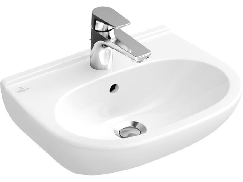 Купить Раковина Villeroy&Boch O.novo 55 х 37 см, подвесная, альпийский белый, 51665501