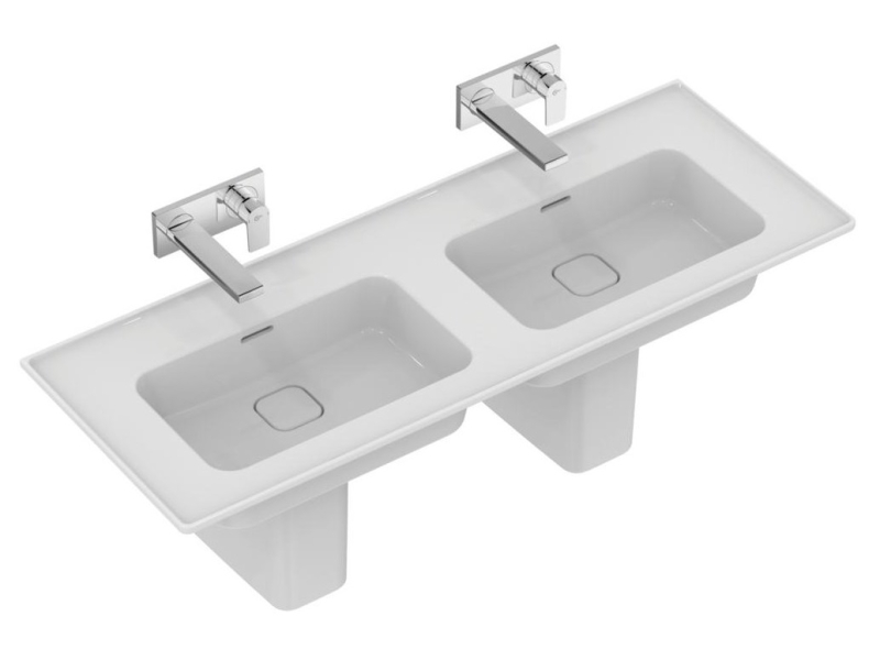 Купить Раковина двойная Ideal Standard Strada II Vanity 124 см, белый, T363601