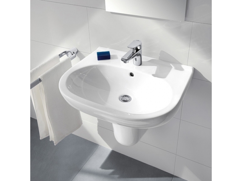 Купить Раковина Villeroy&Boch O.novo, 60 х 49 см, подвесная, альпийский белый, 51606001