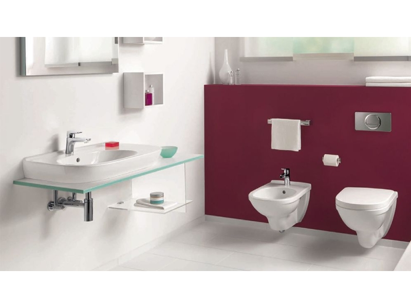 Купить Раковина Villeroy&Boch O.novo, 60 х 49 см, подвесная, альпийский белый, 51606001