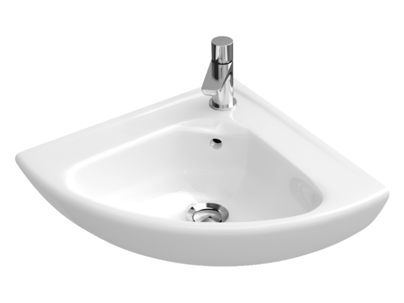 Купить Раковина Villeroy&Boch O.novo, 55 х 45 см, подвесная, альпийский белый, 73274001