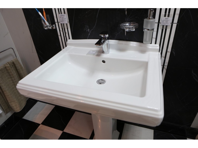 Купить Раковина Villeroy&Boch Hommage, 75 x 58 см, альпийский белый, 710175R1