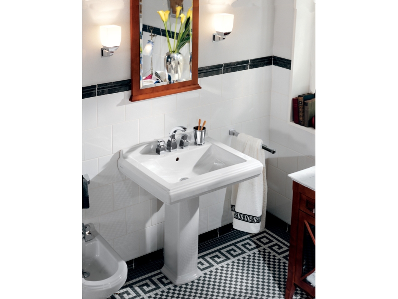 Купить Раковина Villeroy&Boch Hommage, 75 x 58 см, альпийский белый, 710175R1