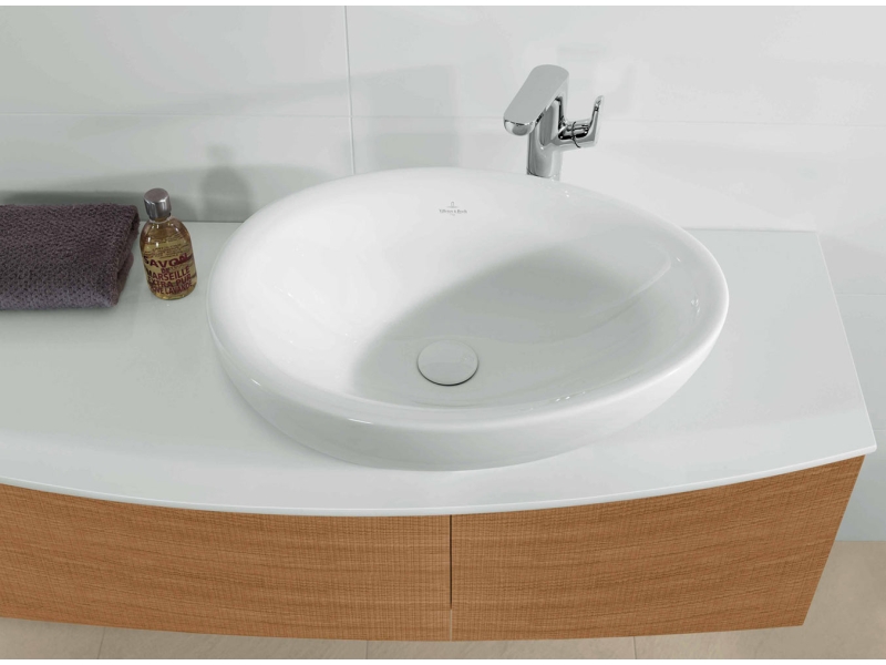 Купить Раковина Villeroy&Boch Aveo, 59,5 х 44 см, Альпийский белый, New Generation, 413260R1