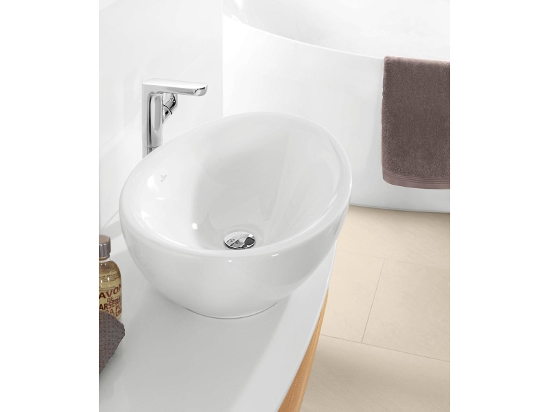 Купить Раковина Villeroy&Boch Aveo, 59,5 х 44 см, Альпийский белый, New Generation, 413260R1