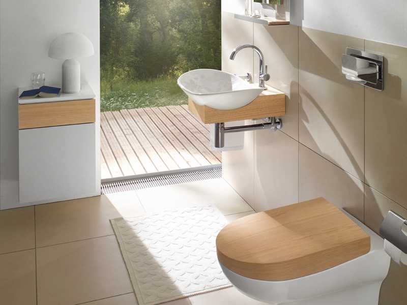 Купить Раковина Villeroy&Boch My Nature Plus, 61 х 36 см, Альпийский белый CeramicPlus, на столшеницу, 411060R1