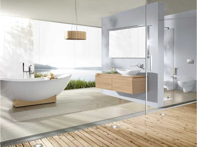 Купить Раковина Villeroy&Boch My Nature Plus, 61 х 36 см, Альпийский белый CeramicPlus, на столшеницу, 411060R1