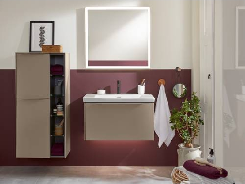 Купить Раковина Villeroy&Boch Subway 3.0, 80 см, альпийский белый, 4A708001